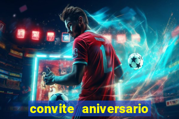 convite aniversario infantil futebol